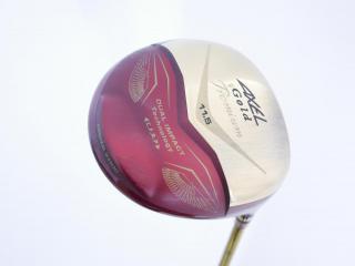 driver : ไดรเวอร์ Tsuruya AXEL Gold Premium IV (รุ่นปี 2021 ตัวท๊อป หน้าเด้งสุดๆ COR 0.87 ของใหม่ 4 หมื่น) Loft 11.5 Flex R