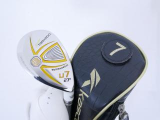 fairway_wood : ไม้กระเทย Kasco Power Tornado UT-Wedge (ออกปี 2018) Loft 27 Flex R