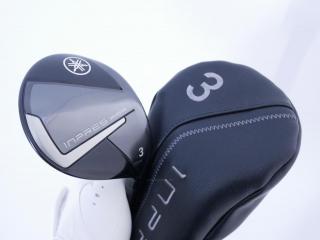 Fairway Wood : Yamaha : หัวไม้ 3 Yamaha Inpres DriveStar (รุ่นล่าสุด ปี 2025 ตีไกลมากๆ) Loft 15 ก้าน Fujikura Speeder NX M425f Flex SR