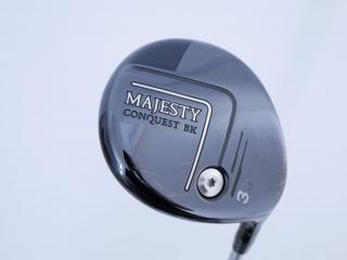 fairway_wood : หัวไม้ 3 Maruman MAJESTY Conquest BK (ปี 2021 รุ่นท้อปสุด) Loft 15 ก้าน Fujikura Speeder Evolution VI FW 60 Flex S
