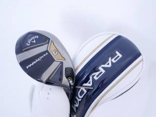 Fairway Wood : callaway : ไม้กระเทย Callaway Paradym (รุ่นปี 2023) Loft 21 (ปรับได้) ก้าน Fujikura MC 80 Flex S