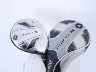 Fairway Wood : Yamaha : หัวไม้ 4 Yamaha Inpres X Loft 16.5 Flex S