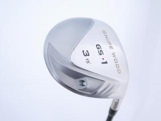 Fairway Wood : Katana : หัวไม้ 3 Katana Snipe Wood GS-1 Loft 15 Flex R 