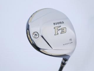 fairway_wood : **มีบุบ** หัวไม้ 3 Ryoma F Titanium (รุ่นปี 2019 ไกลมากๆ) Loft 15 ก้าน Tour AD RF2 Flex SR
