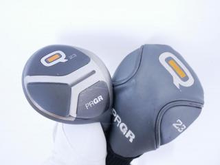 fairway_wood : ไม้กระเทย PRGR Q (รุ่นปี 2019 สำหรับเล่นได้ทุกไลน์) Loft 23 Flex R