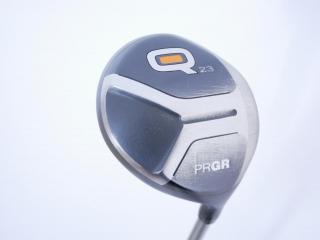 Fairway Wood : PRGR : ไม้กระเทย PRGR Q (รุ่นปี 2019 สำหรับเล่นได้ทุกไลน์) Loft 23 Flex R