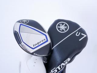 fairway_wood : ไม้กระเทย Yamaha Inpres DriveStar (รุ่นปี 2023 ตีไกลมากๆ) Loft 25.5 ก้าน Fujikura Speeder NX M423u Flex S