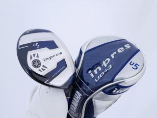 Fairway Wood : Yamaha : ไม้กระเทย Yamaha Inpres UD+2 (รุ่นปี 2018 ตีไกลมากๆ COR 0.815) Loft 21.5 Flex R