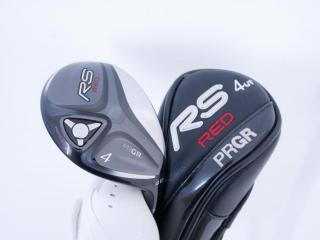Fairway Wood : PRGR : ไม้กระเทย PRGR RS Red (รุ่นปี 2021) Loft 20 ก้านกราไฟต์ Fujikura Speeder Evolution Flex R