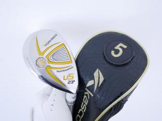 fairway_wood : ไม้กระเทย Kasco Power Tornado UT-Wedge (ออกปี 2018) Loft 23 Flex R