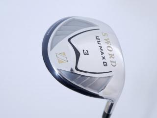 Fairway Wood : Katana : หัวไม้ 3 Katana Sword IZU Max G (มี Offset กันลูกบานออกขวา) Loft 16 ก้าน Fujikura Speeder 589 Flex R