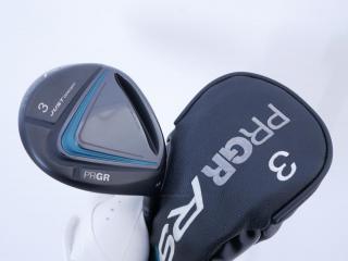 fairway_wood : หัวไม้ 3 PRGR RS X JUST (ออกปี 2025) Loft 15 ก้าน Mitsubishi Diamana Flex S