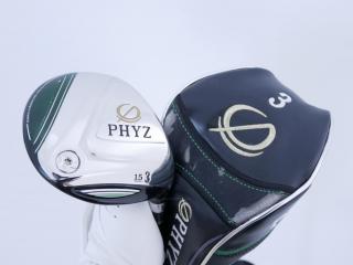 Fairway Wood : Tourstage : หัวไม้ 3 Bridgestone PHYZ IV (ออกปี 2017 รุ่นท๊อปสุด) Loft 15 Flex SR