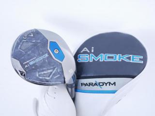 fairway_wood : หัวไม้ 5 Callaway Paradym AI Smoke MAX (รุ่นปี 2024 Japan Spec.) Loft 18 ก้าน Mitsubishi TENSEI 60 Flex S