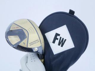 Fairway Wood : Kamui : **ของใหม่ ยังไม่แกะพลาสติก** หัวไม้ 3 Kamuiworks KM-300 (หน้าเด้ง มีสปริงข้างใน หายากมาก) Loft 15 ก้าน Fujikura Double Kick Flex SR