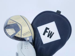 Fairway Wood : Kamui : **ของใหม่ ยังไม่แกะพลาสติก** หัวไม้ 3 Kamuiworks KM-300 (หน้าเด้ง มีสปริงข้างใน หายากมาก) Loft 15 ก้าน Fujikura Double Kick Flex SR