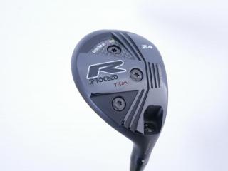 fairway_wood : ไม้กระเทย Proceed Double R SB Titan Loft 24 ก้าน DERAMAX 03UT-75 Flex S