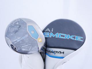 fairway_wood : **ของใหม่ ยังไม่แกะพลาสติก** หัวไม้ 5 Callaway Paradym AI Smoke MAX D (รุ่นปี 2024 Japan Spec.) Loft 18 ก้าน Mitsubishi TENSEI 50 Flex SR