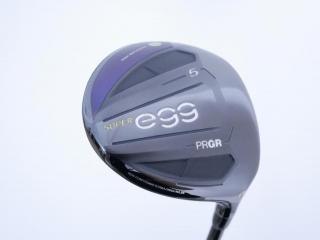 fairway_wood : หัวไม้ 5 PRGR Super Egg (รุ่นปี 2020 หน้าเด้งเกินกฏ COR 0.84 หายากมาก) Loft 17 ก้าน M-37 Flex R
