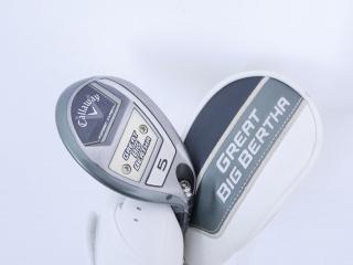 Fairway Wood : callaway : ไม้กระเทย Callaway Great Big Bertha (รุ่นล่าสุด ปี 2023 Japan Spec.) Loft 23 (ปรับได้) ก้าน Fujikura Speeder NX Flex S