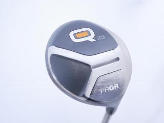 Fairway Wood : PRGR : ไม้กระเทย PRGR Q (รุ่นปี 2019 สำหรับเล่นได้ทุกไลน์) Loft 23 Flex R