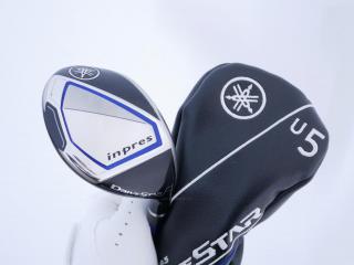 Fairway Wood : Yamaha : ไม้กระเทย Yamaha Inpres DriveStar (รุ่นปี 2023 ตีไกลมากๆ) Loft 20.5 ก้าน Fujikura Speeder NX M423u Flex SR