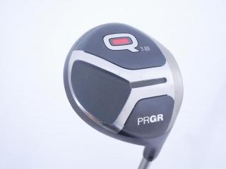Fairway Wood : PRGR : ไม้กระเทย PRGR Q (รุ่นปี 2019 สำหรับเล่นได้ทุกไลน์) Loft 18 Flex R 