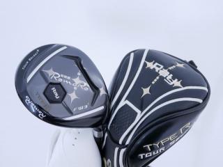 Fairway Wood : Other Brand : หัวไม้ 3 Romaro Ray Type R (Tour) (รุ่นปี 2018) Loft 13.5 ก้าน Fujikura Speeder Evolution IV FW 50 Flex S