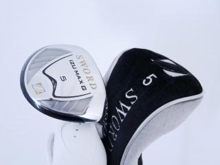 fairway_wood : หัวไม้ 5 Katana Sword IZU Max G (มี Offset กันลูกบานออกขวา) Loft 20 ก้าน Fujikura Speeder 589 Flex SR