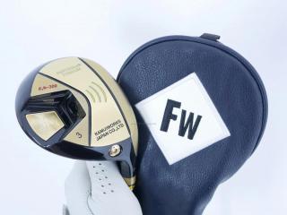 fairway_wood : หัวไม้ 3 Kamuiworks KM-300 (หน้าเด้ง มีสปริงข้างใน หายากมาก) Loft 15 ก้าน Fujikura Double Kick Flex R