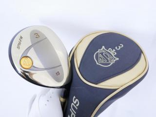 Fairway Wood : Other Brand : หัวไม้ 3 Superman SPM-FW (หายากก) Loft 15 ก้านกราไฟต์ Big Blue II Flex R1