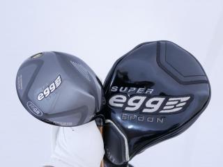 Fairway Wood : PRGR : หัวไม้ 3 PRGR Super Egg (หน้าเด้งเกินกฏ COR 0.84 ปี 2017 หายากมาก) Loft 16 ก้าน Fujikura Speeder 474 Evolution II Flex R