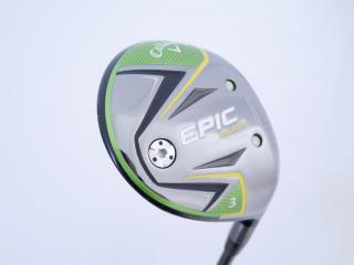 Fairway Wood : callaway : หัวไม้ 3 Callaway Epic Flash Star (รุ่นปี 2019) Loft 15 ก้าน Fujikura Speeder Evolution IV FW 40 Flex R
