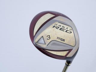 Fairway Wood : PRGR : หัวไม้ 3 PRGR ID Nabla RED Ver II (รุ่นท้อป Titanium) Loft 16 ก้าน M-37 (Flex R)