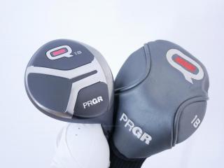 Fairway Wood : PRGR : ไม้กระเทย PRGR Q (รุ่นปี 2019 สำหรับเล่นได้ทุกไลน์) Loft 18 Flex R 