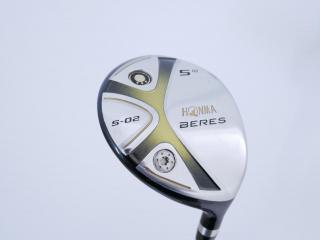 Fairway Wood : Honma : **มีบุบ ก้าน 3 ดาว** หัวไม้ 5 Honma Beres S-02 Loft 18 ก้าน ARMRQ 6 (49) Flex SR (3 ดาว)