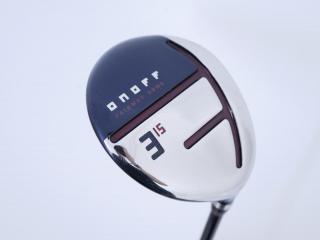 fairway_wood : หัวไม้ 3 Daiwa OnOff AKA Fairway Arms (ออกปี 2021 ตีดีมากๆ) Loft 15 Flex SR