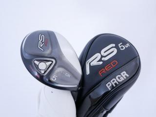 Fairway Wood : PRGR : ไม้กระเทย PRGR RS Red (รุ่นปี 2021) Loft 23 ก้านกราไฟต์ Fujikura Speeder Evolution Flex R