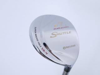 fairway_wood : หัวไม้ 7 Maruman Shuttle F (รุ่นยอดนิยม หน้า Maraging เสียงใส) Loft 21 Flex R