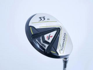 fairway_wood : ไม้กระเทย Kasco Power Tornado SharpShooter 33 (ปี 2018) Loft 16 Flex S