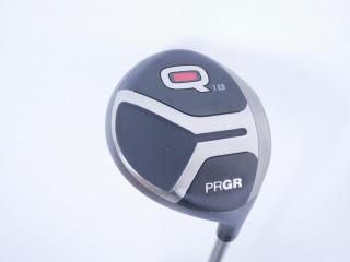 Fairway Wood : PRGR : ไม้กระเทย PRGR Q (รุ่นปี 2019 สำหรับเล่นได้ทุกไลน์) Loft 18 Flex R 