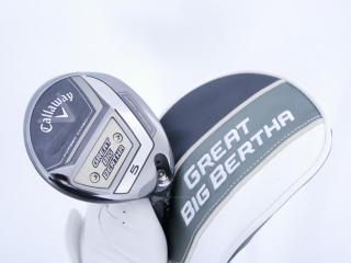 fairway_wood : หัวไม้ 5 Callaway Great Big Bertha (รุ่นล่าสุด ปี 2023 Japan Spec.) Loft 18 ก้าน Fujikura Speeder NX Flex S