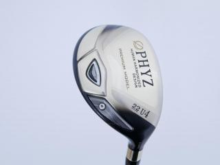 fairway_wood : ไม้กระเทย Tourstage PHYZ Premium Model (หัวทอง รุ่นท็อปสุด) Loft 22 Flex R
