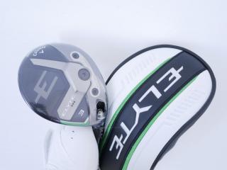 Fairway Wood : callaway : **ของใหม่ ยังไม่แกะพลาสติก** หัวไม้ 3 Callaway ELYTE Triple Diamond (ออกปี 2025) Loft 15 ก้าน Mitsubishi TENSEI 60 Flex SR