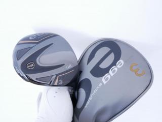 Fairway Wood : หัวไม้ 3 PRGR Super EGG Evolution (รุ่นล่าสุด ออกปี 2024 หน้าเด้งเกินกฏ ตีไกลมาก) Loft 16 Flex SR (M-40)