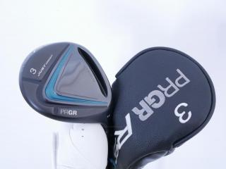 fairway_wood : หัวไม้ 3 PRGR RS X JUST (ออกปี 2025) Loft 15 ก้าน Mitsubishi TENSEI Flex SR