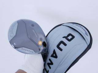 Fairway Wood : callaway : **ของใหม่ ยังไม่แกะพลาสติก** หัวไม้ 3 Callaway Quantum Max (รุ่นล่าสุด ออกปี 2026) Loft 15 ก้าน Athlemax 50 Flex SR