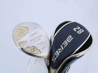 fairway_wood : **ก้าน 4 ดาว ของใหม่ ยังไม่แกะพลาสติก** ไม้กระเทย Honma Beres U-06 (ออกปี 2018) Loft 28 ก้าน ARMRQ X (47) Flex R (4 ดาว)