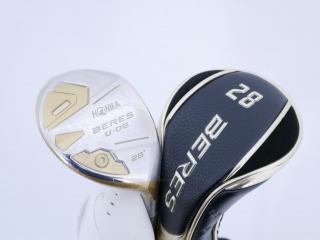 fairway_wood : **ก้าน 4 ดาว ของใหม่ ยังไม่แกะพลาสติก** ไม้กระเทย Honma Beres U-06 (ออกปี 2018) Loft 28 ก้าน ARMRQ X (47) Flex R (4 ดาว)