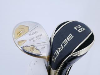 fairway_wood : **ก้าน 4 ดาว ของใหม่ ยังไม่แกะพลาสติก** ไม้กระเทย Honma Beres U-06 (ออกปี 2018) Loft 28 ก้าน ARMRQ X (47) Flex SR (4 ดาว)